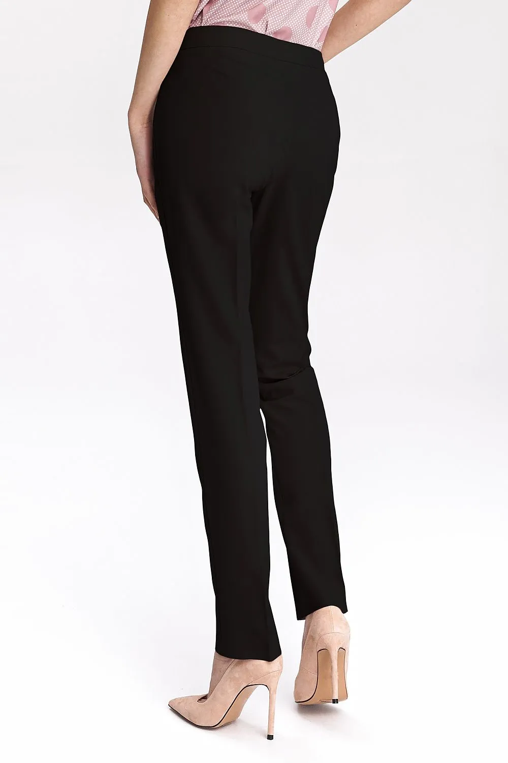 Elegant Tailored High-Rise Trousers
