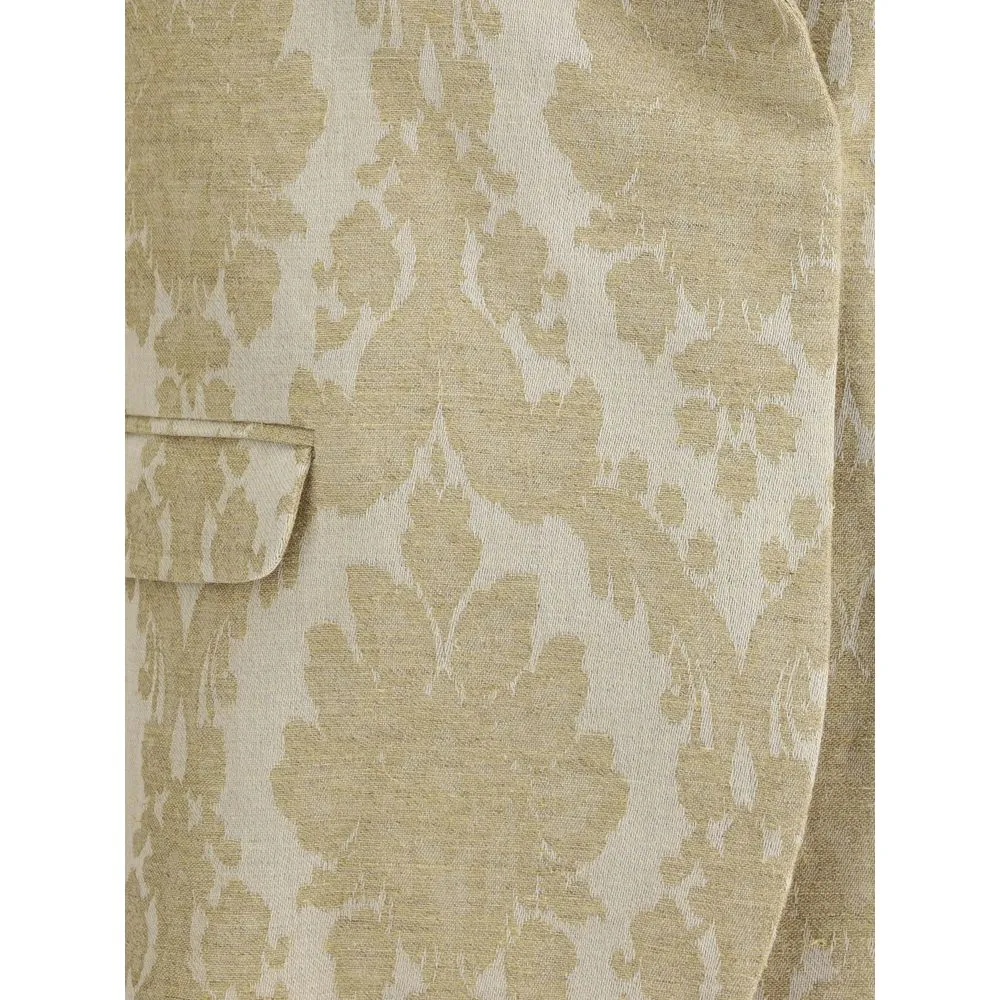 Ella Brocade print Blazer