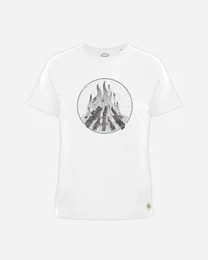 ELSK® BAAL BRUSHED MEN'S TEE  - OPTIC WHITE