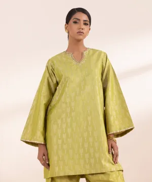 Embellished Jacquard Shirt
