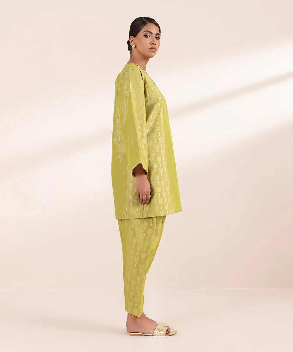 Embellished Jacquard Shirt