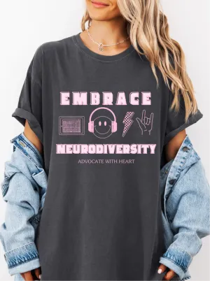 Embrace Neurodiversity Icon Tee