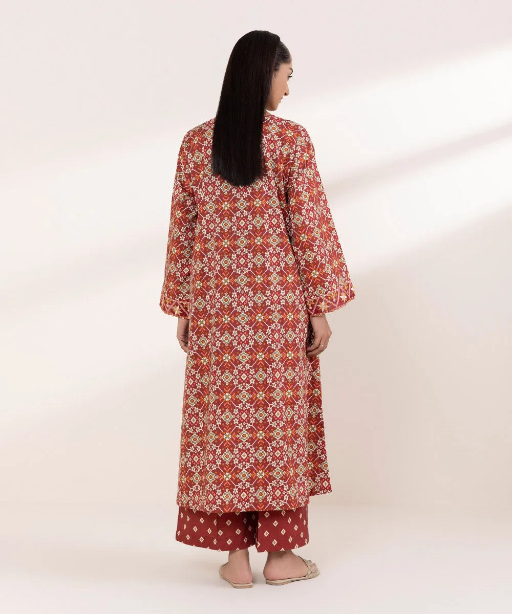Embroidered Cotton Viscose Shirt