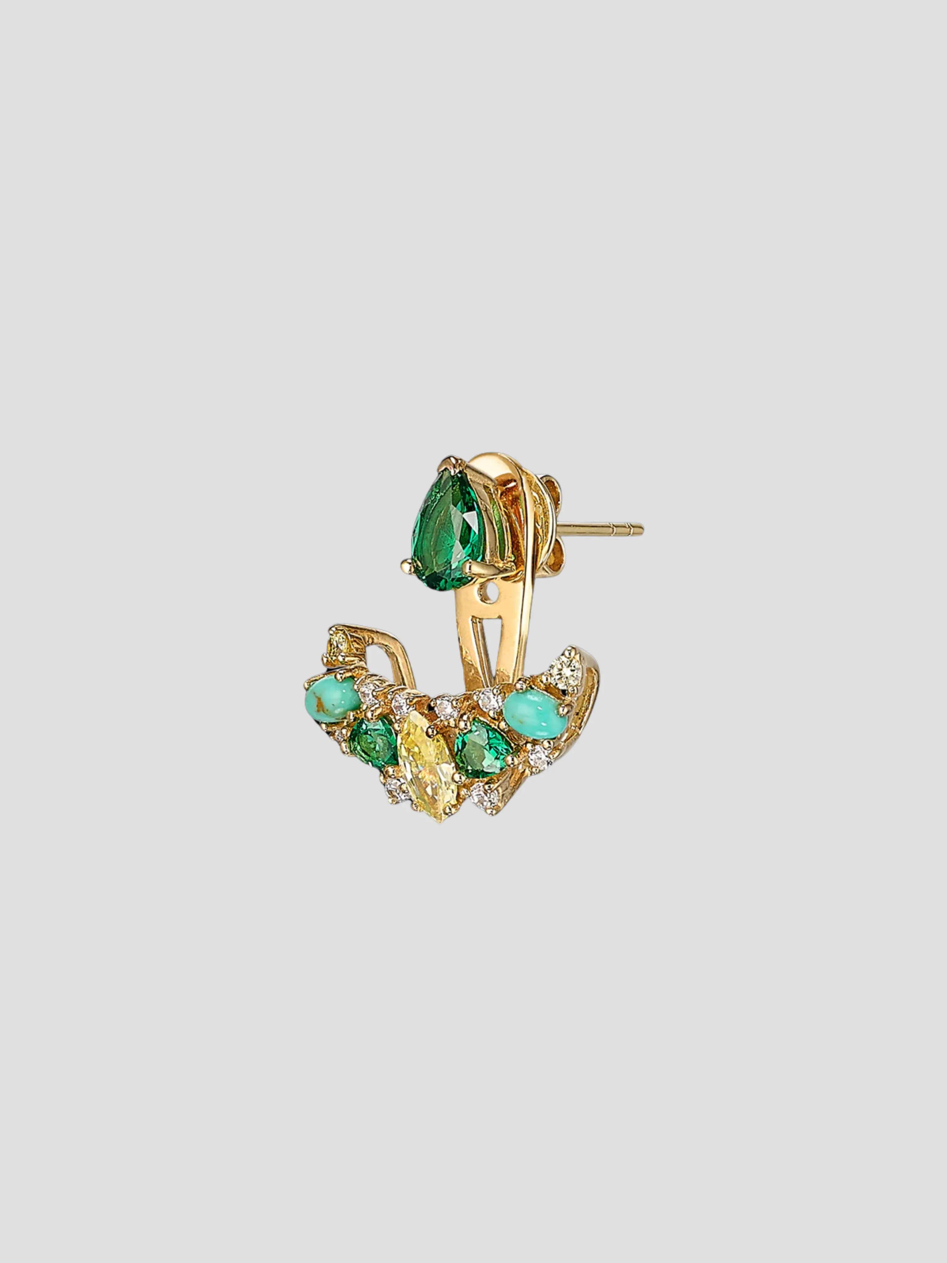 Emerald Twinkle Ear Jacket