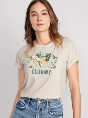 EveryWear Logo Graphic T-Shirt for Women