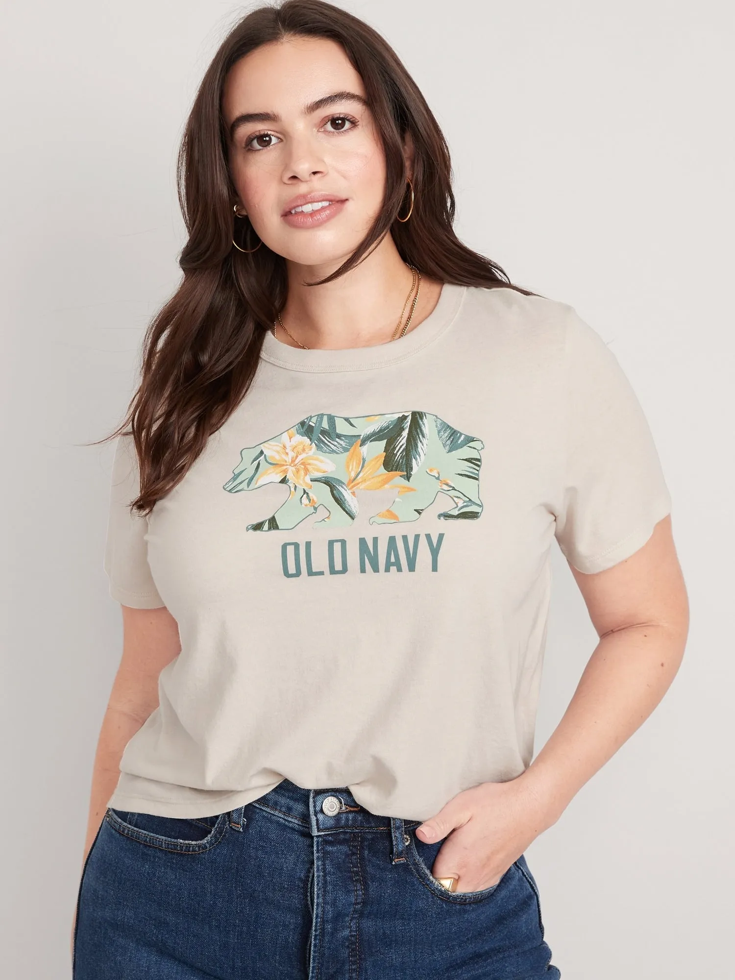 EveryWear Logo Graphic T-Shirt for Women