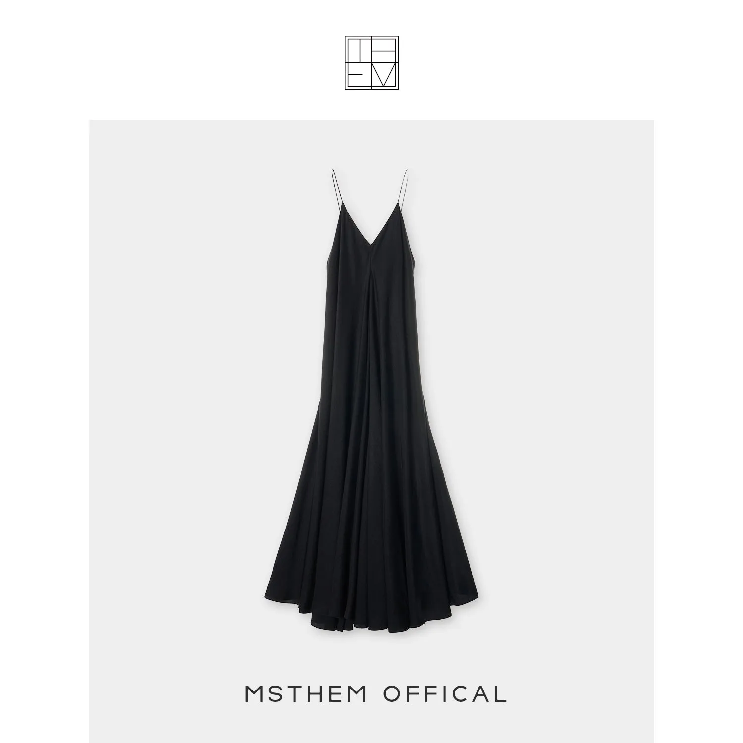 Exquisite Acetate V-Neck Dress
