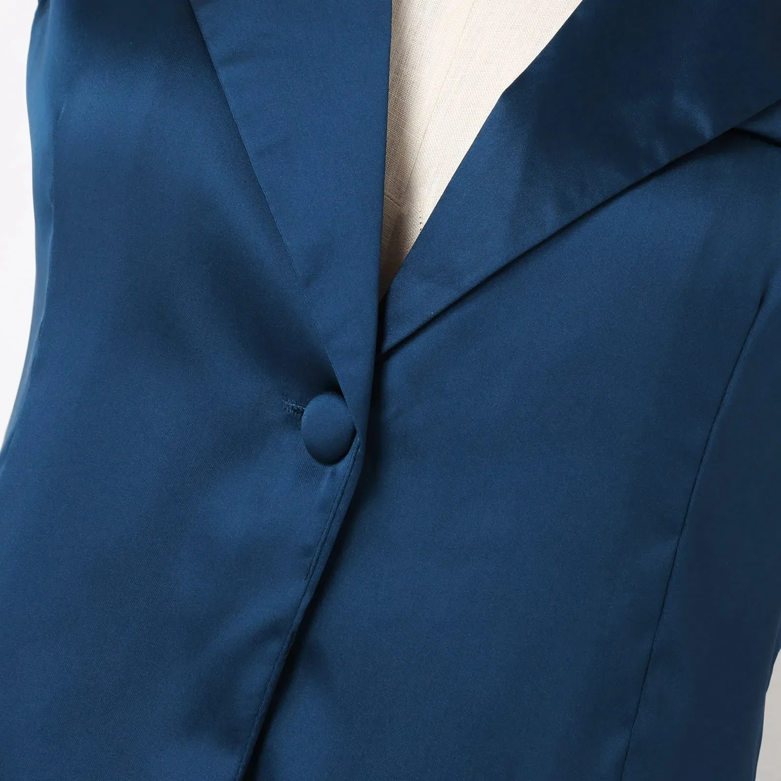 Fashion Korean Women Blazer 2 Piece Outfits Elegant Sleeveless Sets Jackets Vest Straight Pants Suit Female Chic Business Outfit