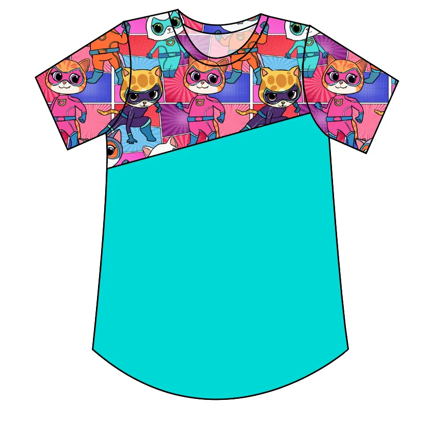 Fearless Felines Kids' Relaxed Tee