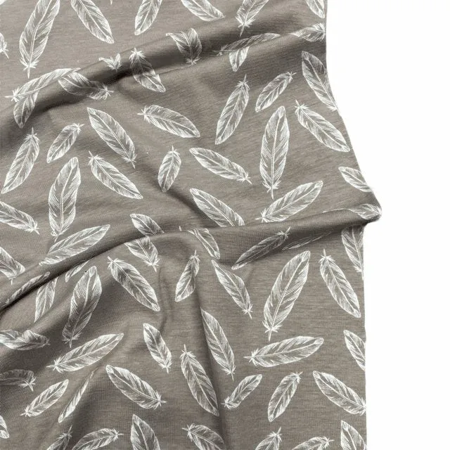 Feather Jersey - Grey