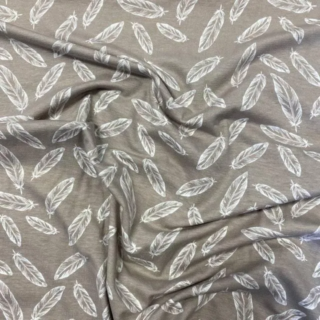 Feather Jersey - Grey