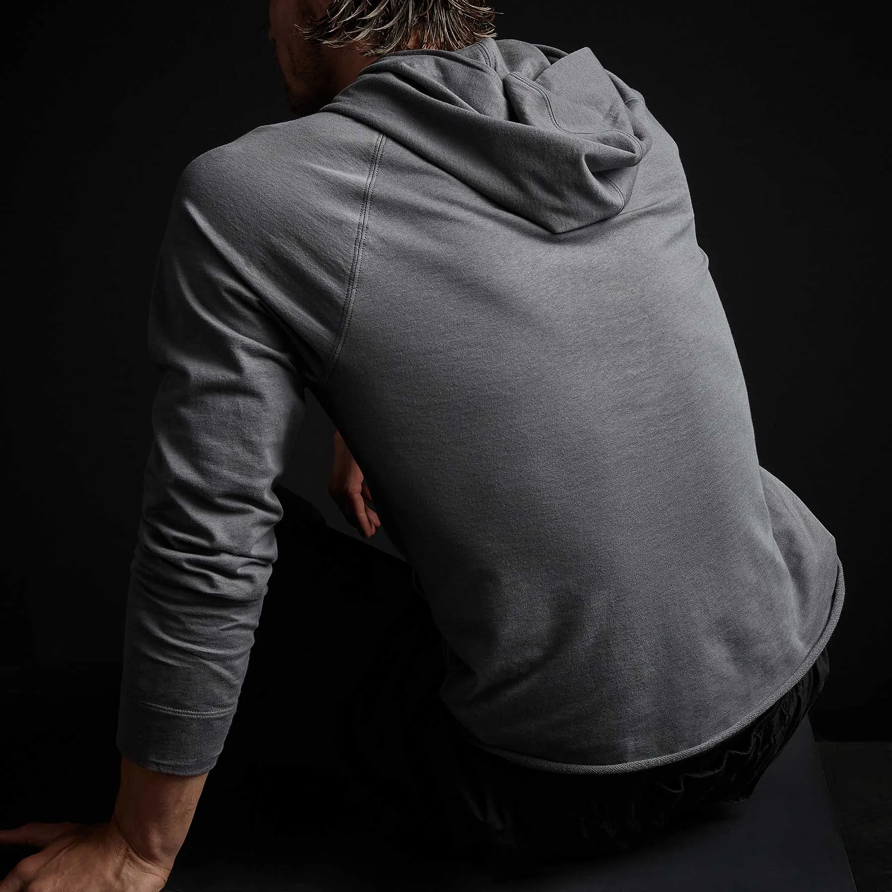 Feather Weight Terry Hoodie - Iron