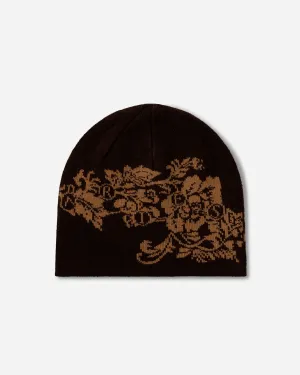 Floral Skull Beanie