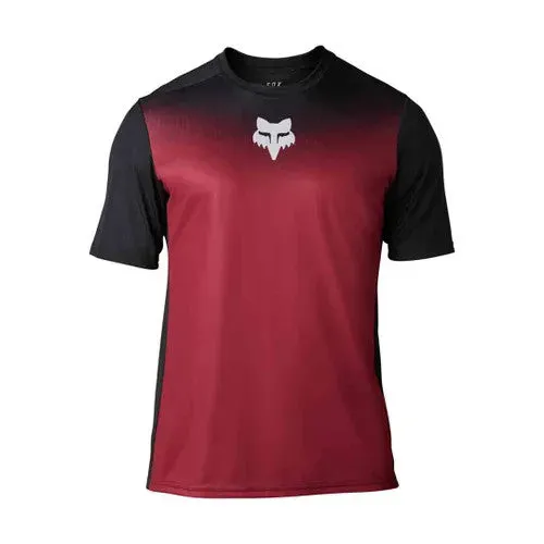 Fox Ranger Ss Jersey Keel Bordeaux