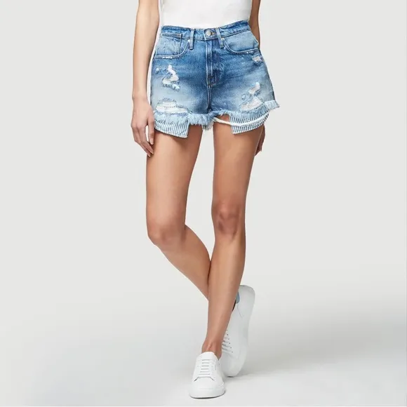 ✨FRAME✨Le Stevie Shorts with Peeking Pockets