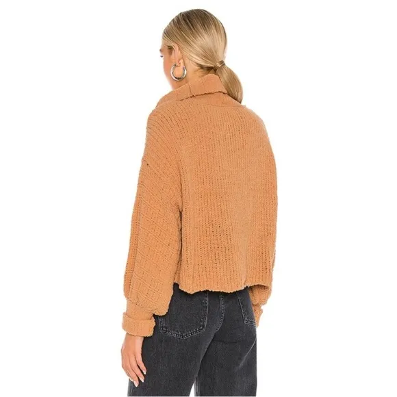 Free People Be Yours Pullover Cowl Turtleneck Sweater Size Medium