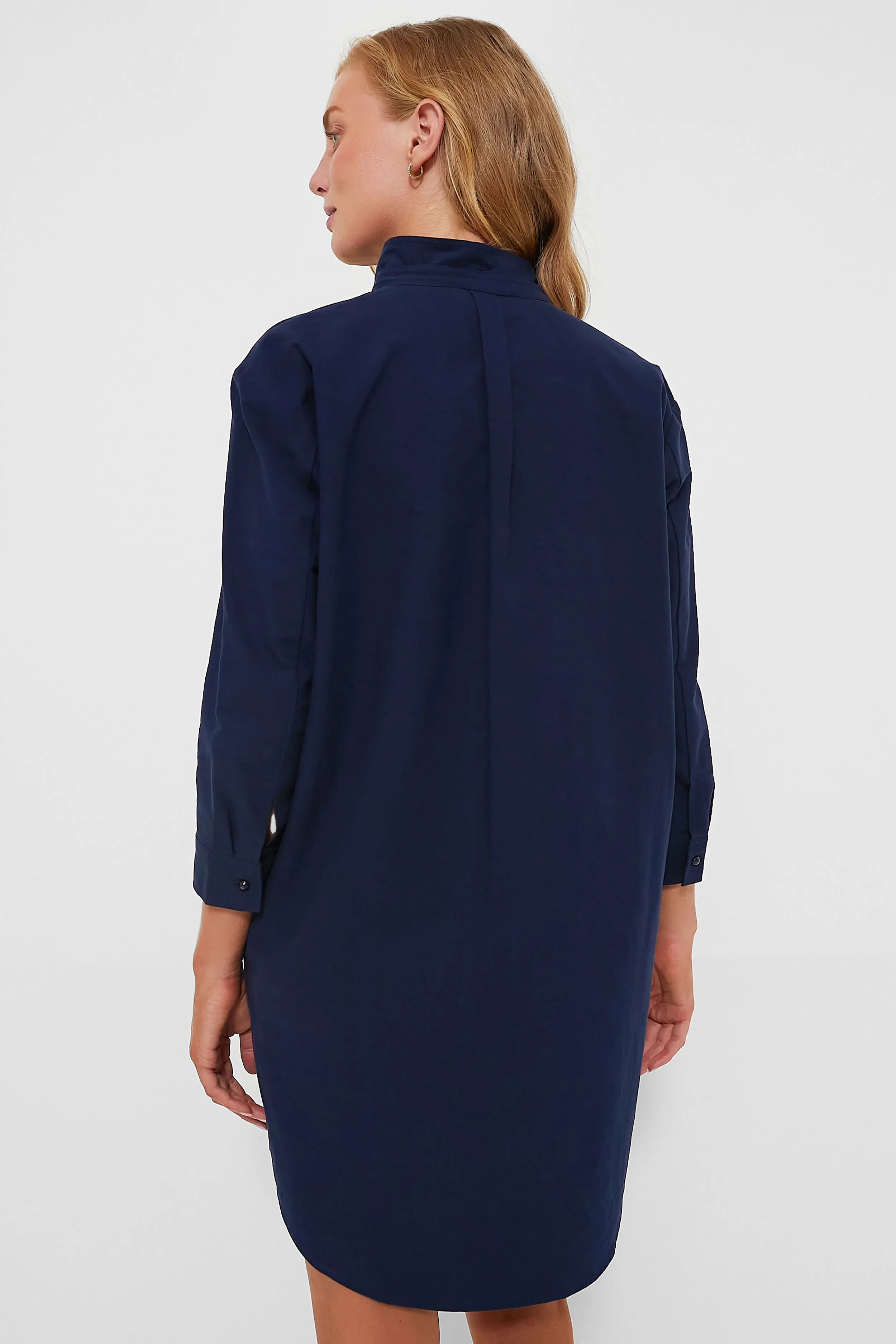 French Navy Polly Dress