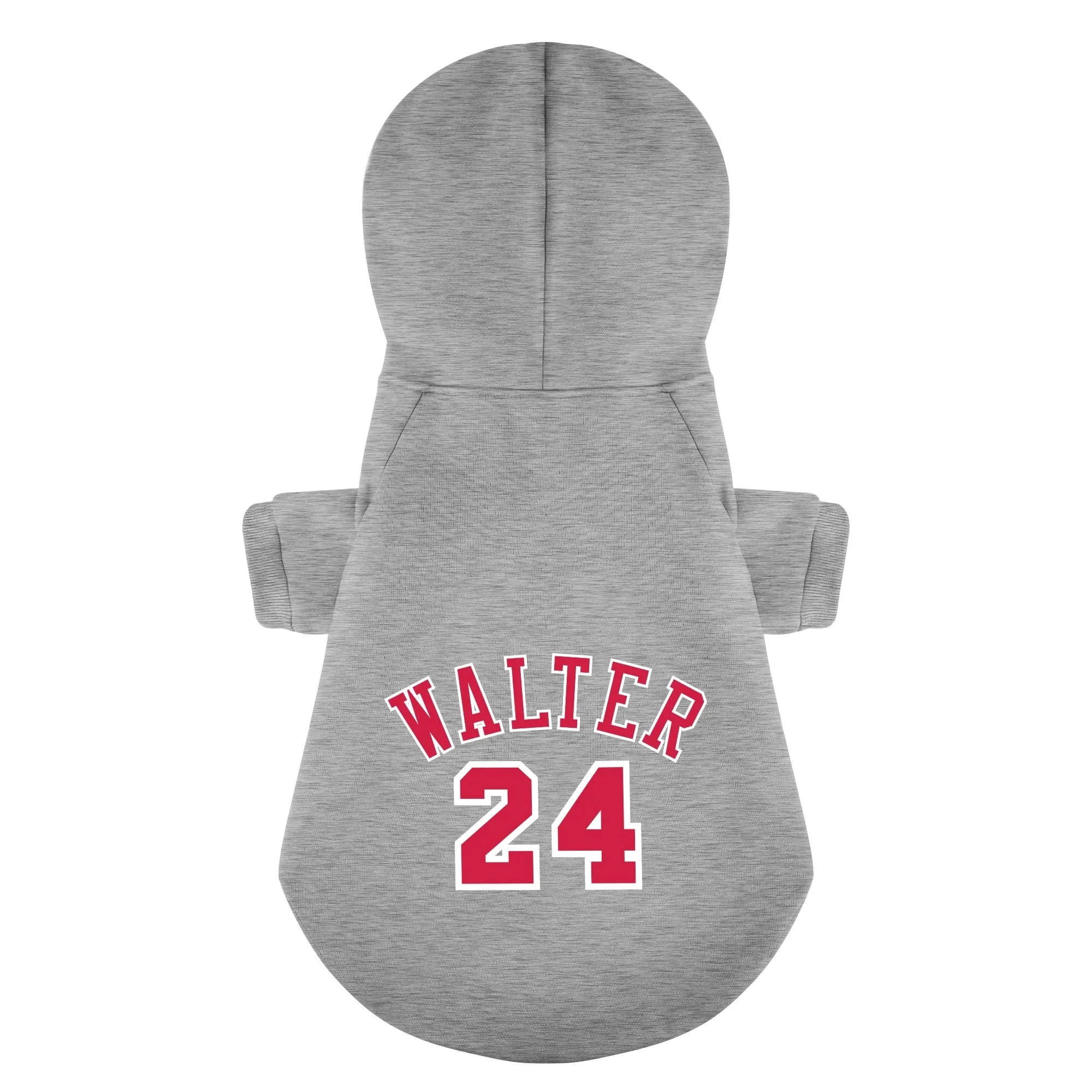 Frenchie Bulls - Personalized French Bulldog Hoodies with Custom Name and Number for Basketball Lovers – Premium 100% Cotton