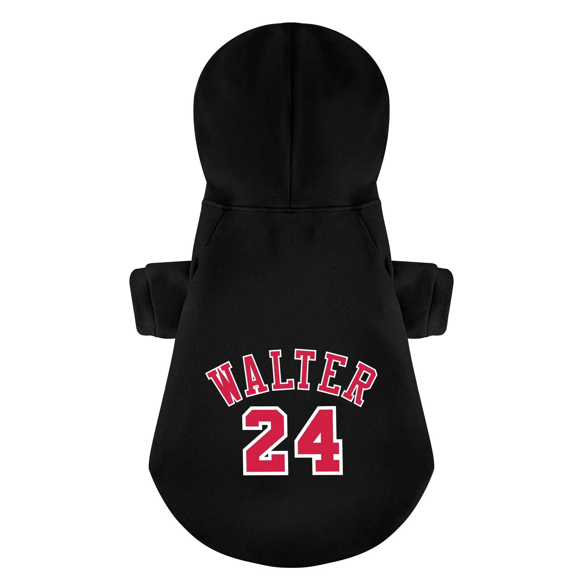 Frenchie Bulls - Personalized French Bulldog Hoodies with Custom Name and Number for Basketball Lovers – Premium 100% Cotton