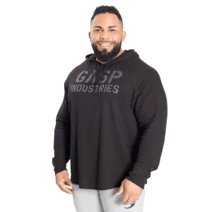 GASP L/S Thermal Hoodie - Black/Black