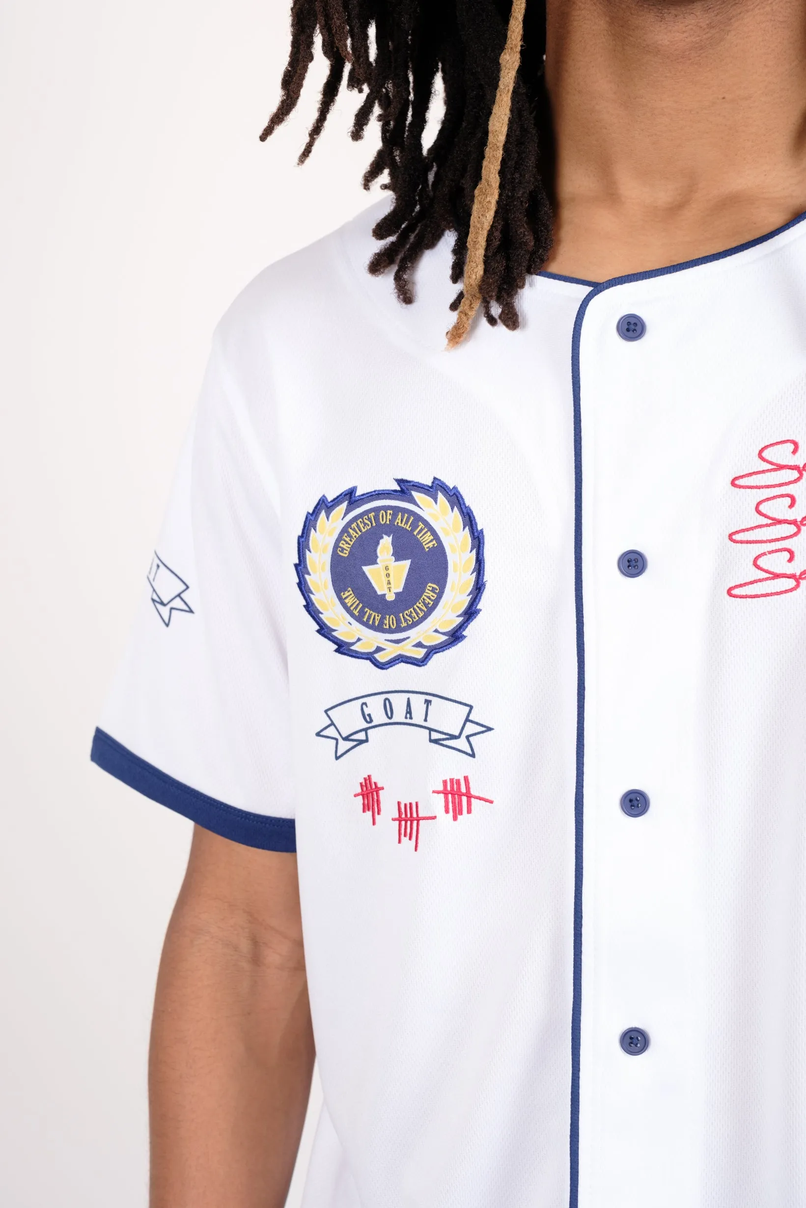 Goat Baseball Jersey