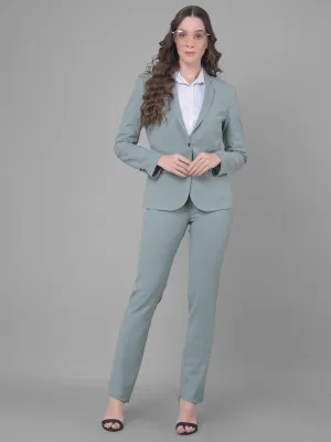 Green Single Breasted Blazer