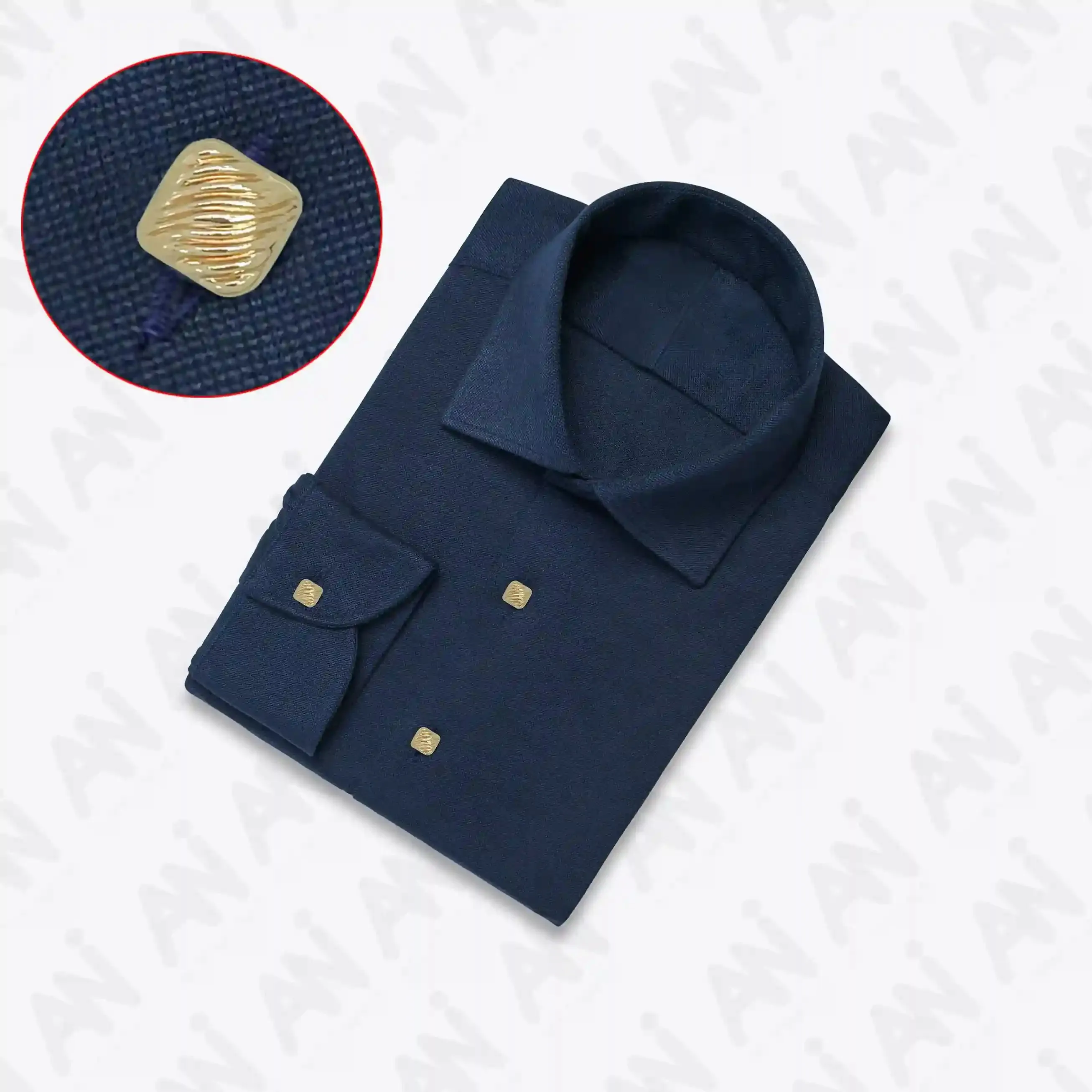 Grooved Style 12mm Shirt Button