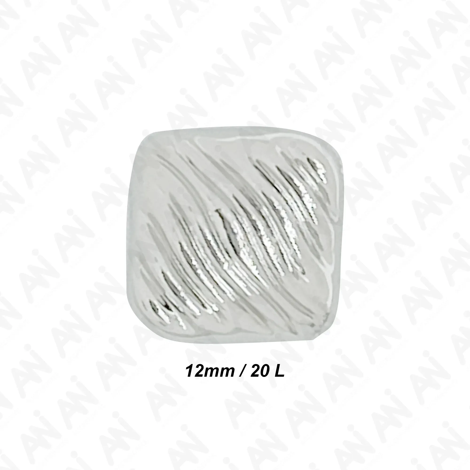Grooved Style 12mm Shirt Button
