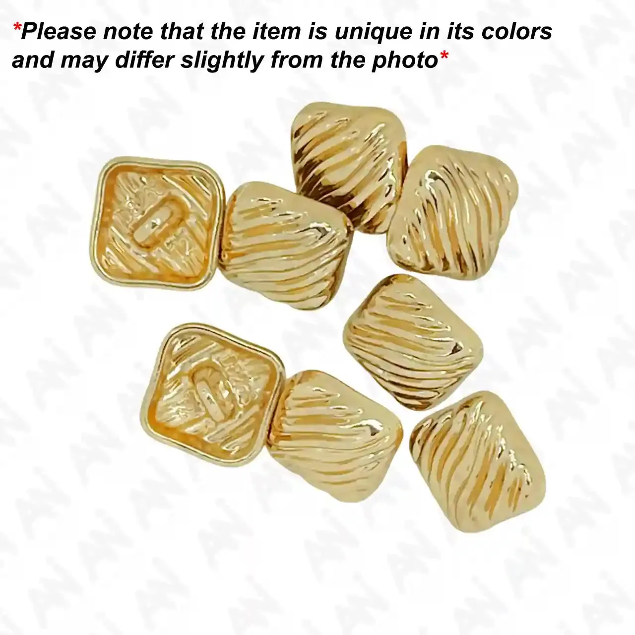 Grooved Style 12mm Shirt Button