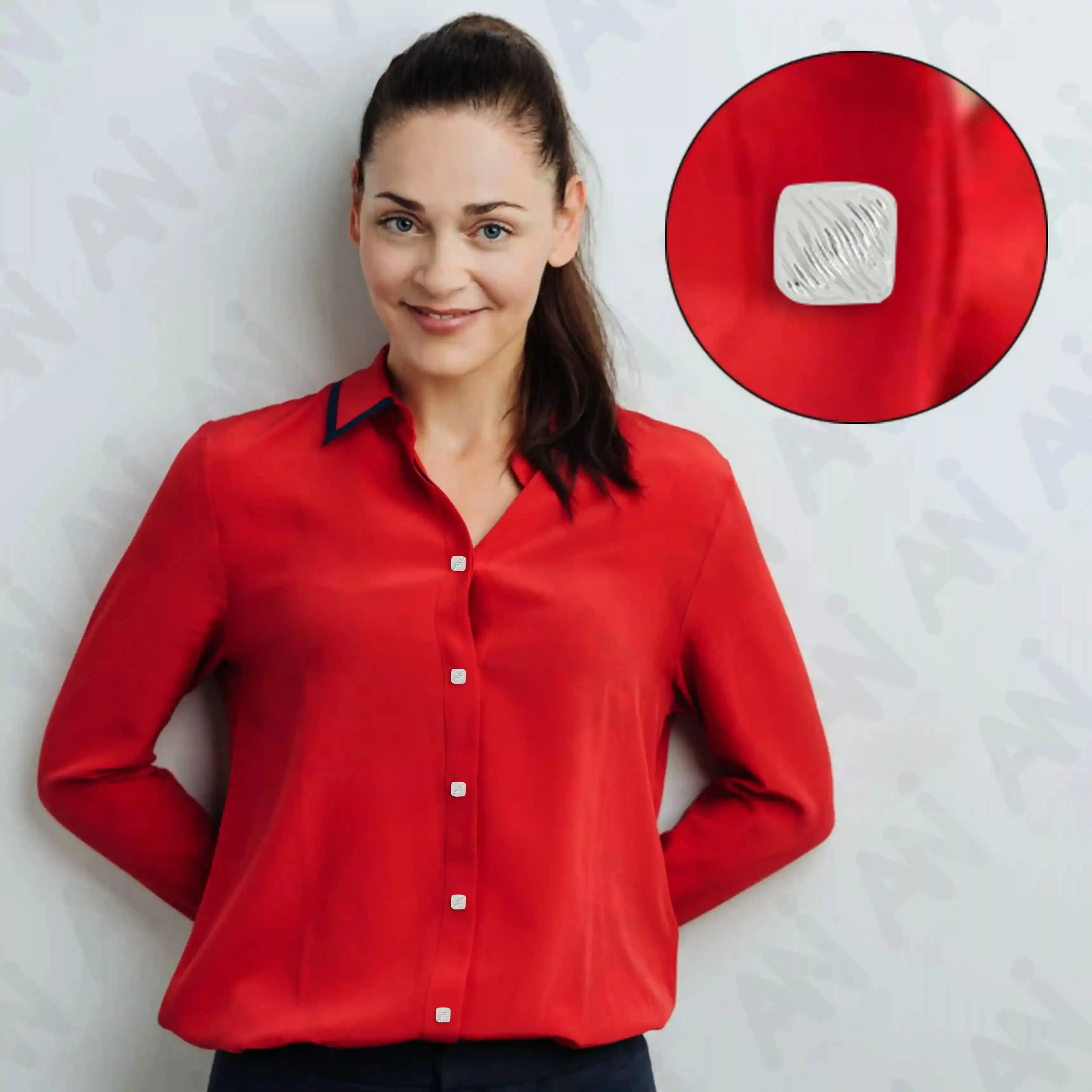 Grooved Style 12mm Shirt Button