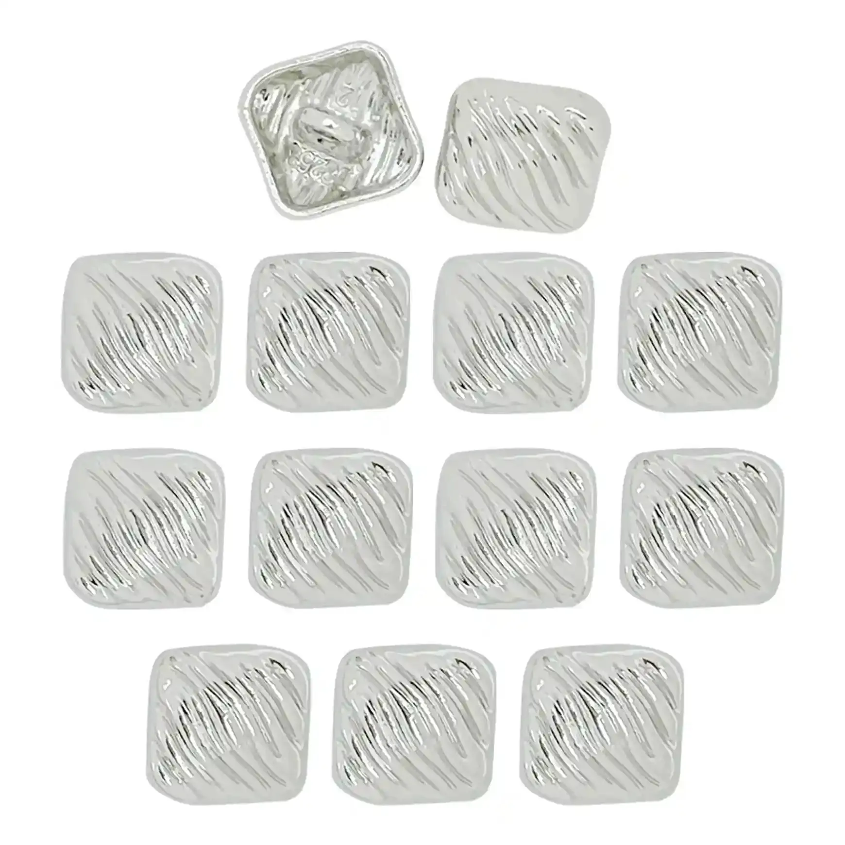 Grooved Style 12mm Shirt Button