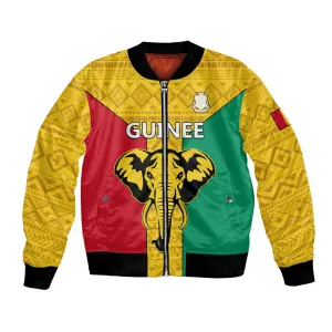 Guinea Football Bomber Jacket Come On Syli National LT01