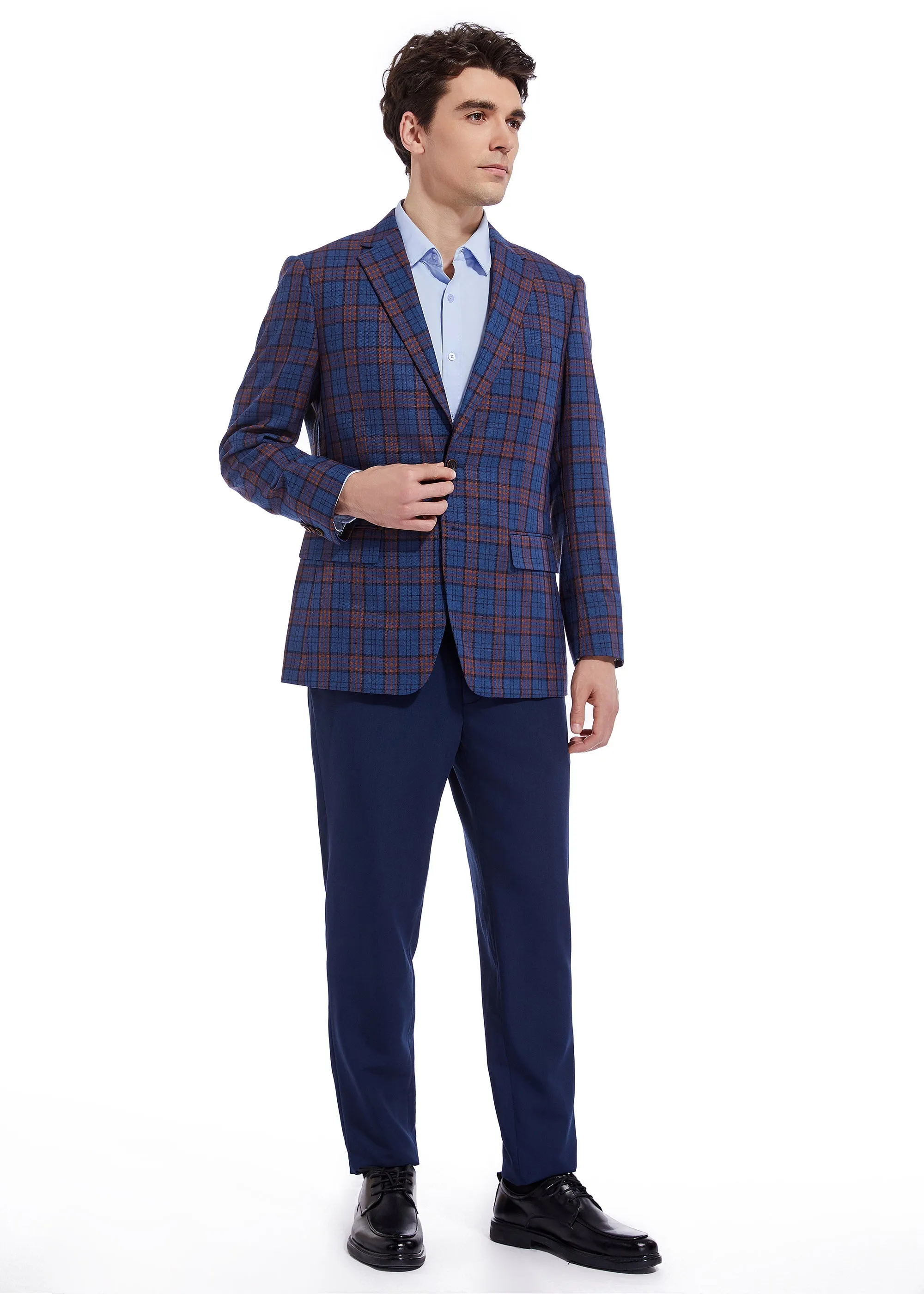 Hechter Paris Bue Plaid Sportcoat