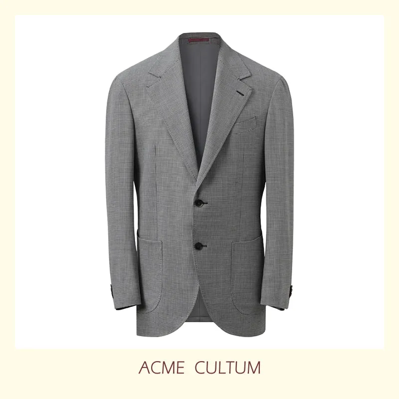 Houndstooth Suit Jacket