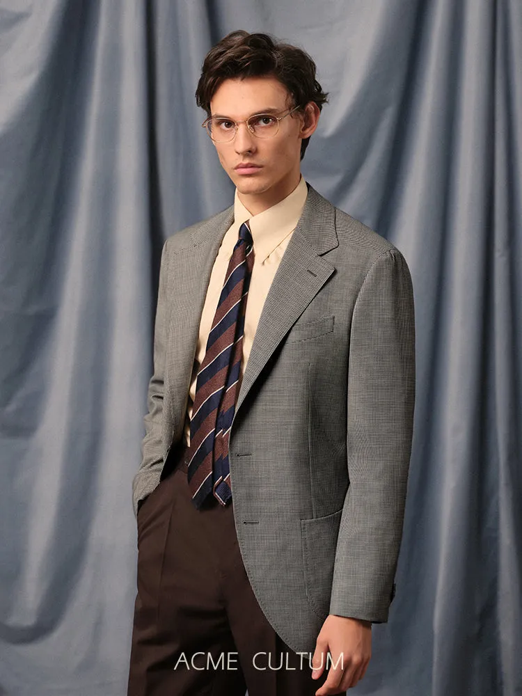 Houndstooth Suit Jacket