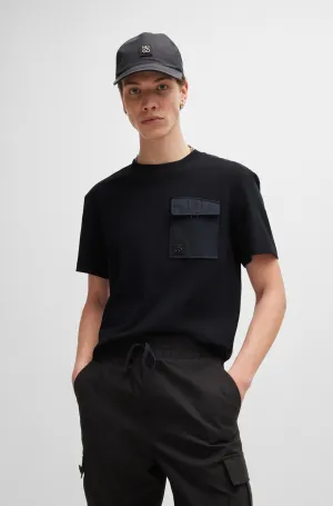 HUGO T-Shirts Relaxed Fit in Cotton - DABIENO 10261766 01-50517637
