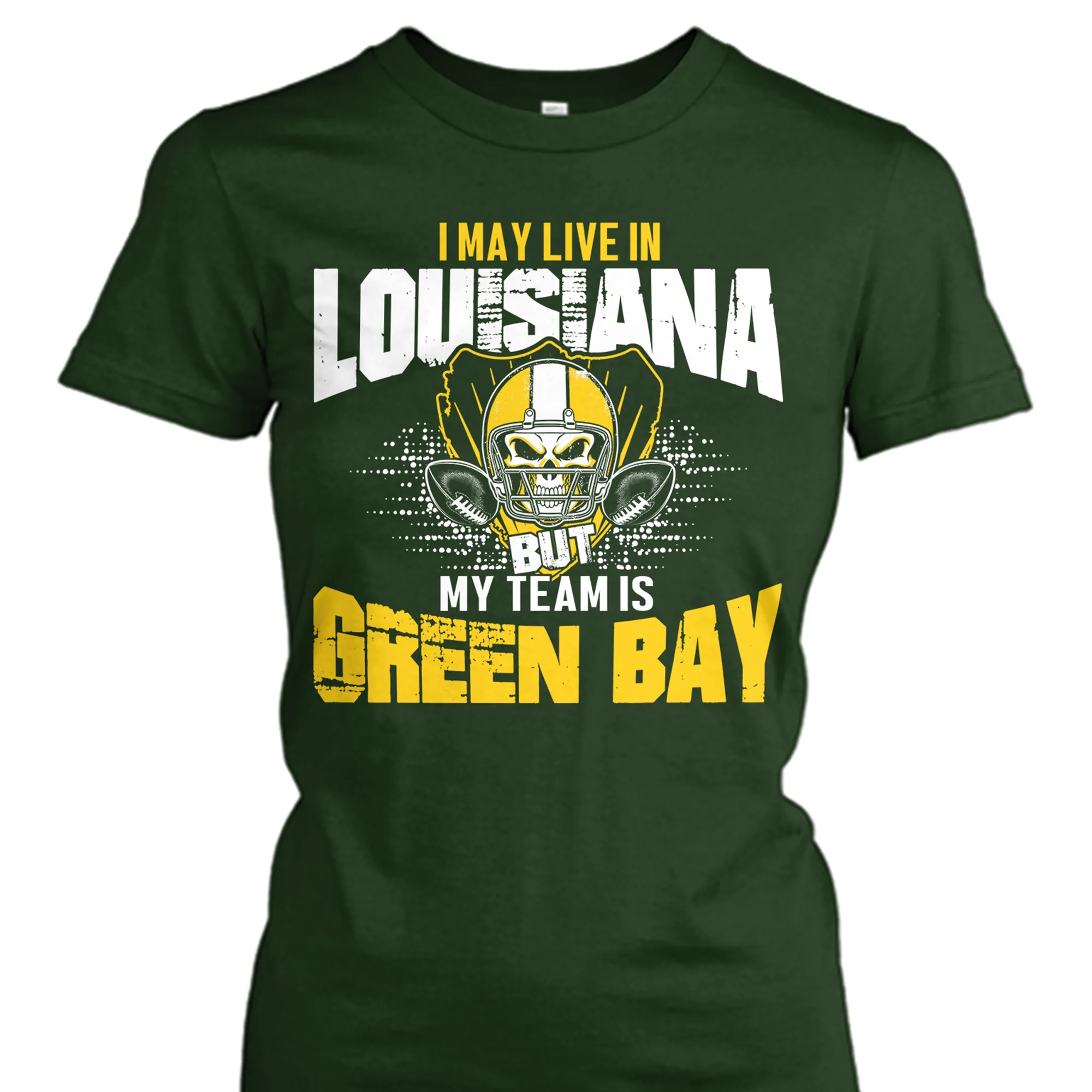 I May Live in Louisiana but My Team is Green Bay