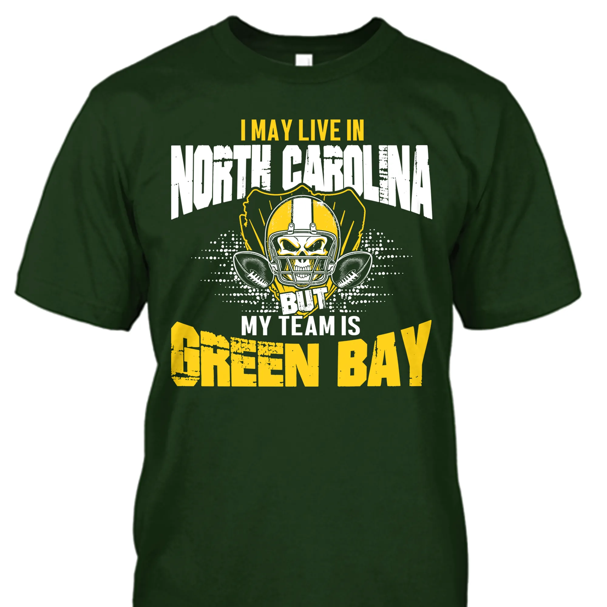 I May Live in North Carolina but My Team is Green Bay