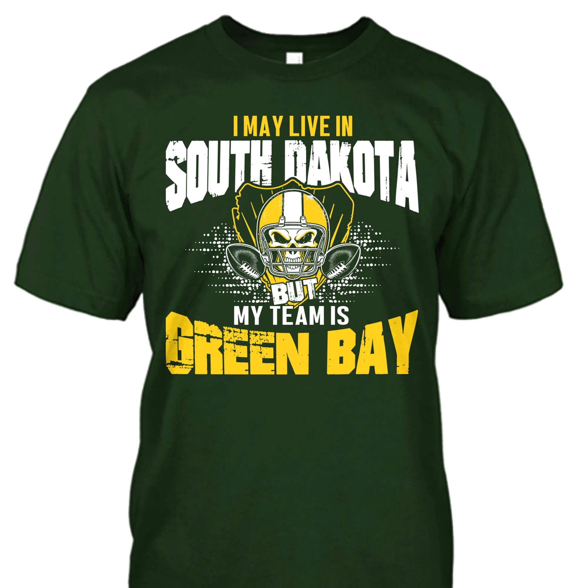 I May Live in South Dakota but My Team is Green Bay