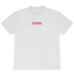 Ichpig - Strike Logo Tee White Marle/Red