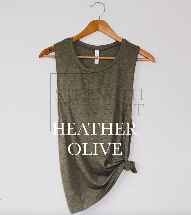 Inhale Exhale Muscle Tank