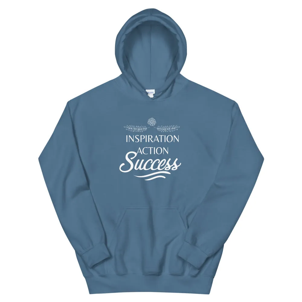 Inspiration Action Success - Hooded Sweatshirt