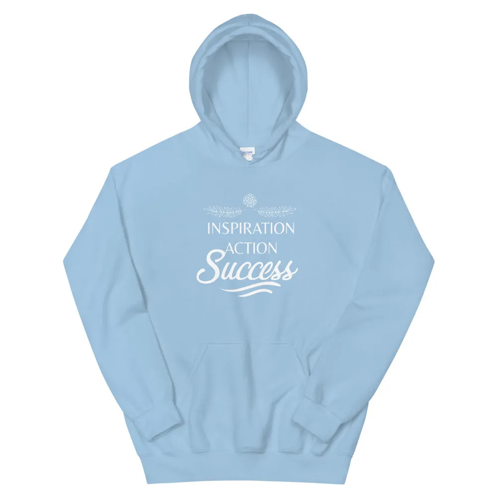 Inspiration Action Success - Hooded Sweatshirt