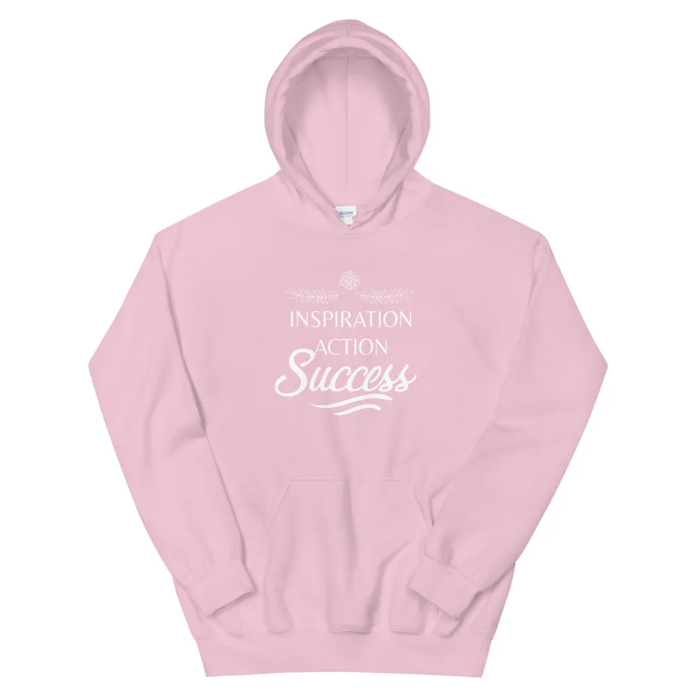Inspiration Action Success - Hooded Sweatshirt