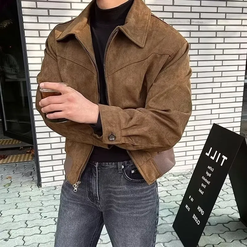 INSTOCK - National trend retro versatile short lapel thin jacket