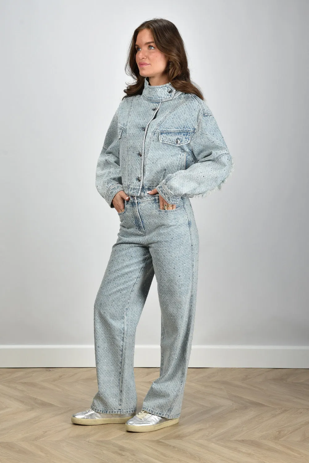 IRO jack Depsie WP07DEPSIE light blue denim
