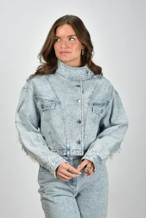 IRO jack Depsie WP07DEPSIE light blue denim