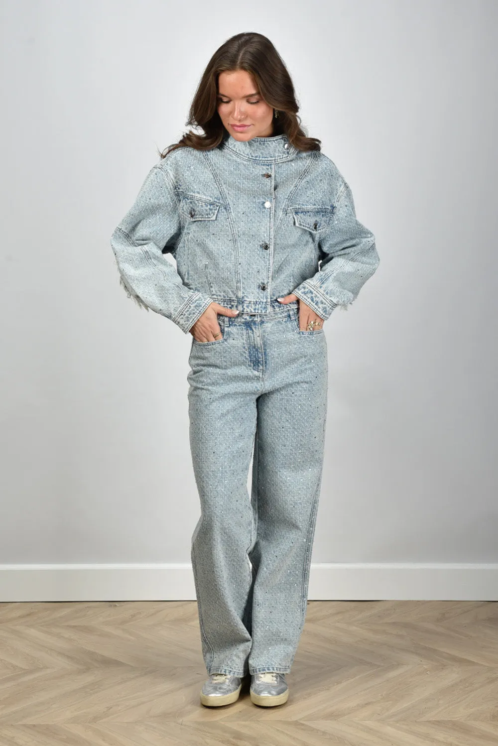 IRO jack Depsie WP07DEPSIE light blue denim
