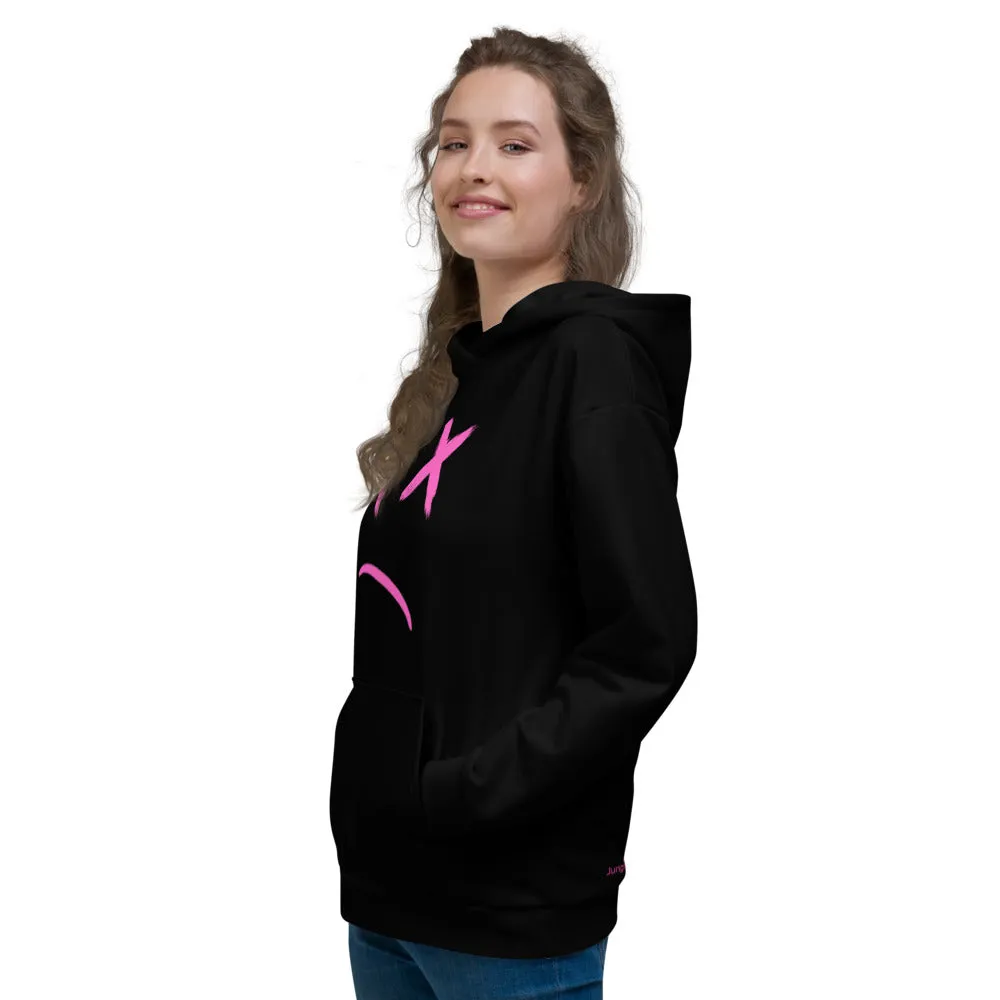 JA Sad X'd Blk Hoodie