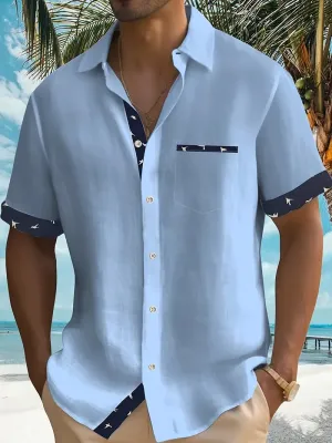 James – Stylish Relaxed Short-Sleeve Shirt for Men